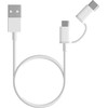 „Mi 2-in-1“ USB laidas („Micro USB“ iki C tipo) „Xiaomi USB-A“, C tipas