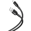 USB laidas prie Lightning XO NB212, 2.1A 1m (juodas)
