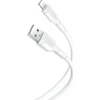 XO kabelis NB212 USB - Lightning 1,0 m 2,1A baltos spalvos
