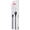 XO kabelis NB103 USB - microUSB 1,0 m 2,1A juodos spalvos