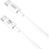 XO kabelis NB-Q190A PD USB-C - USB-C 1,0m 60W baltos spalvos
