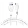 USB kabelis Yesido USB-A - USB-C 1 m, baltas
