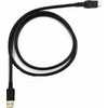 USB kabelis Zebra USB-A - USB-C 1 m Juodas (USB C - USB A)