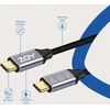 Kabelis USB ZOY USB-C - USB-C 2 m Juodai-sidabrinė (ZCCC2)
