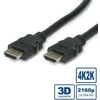 VALUE Kabelis HDMI Ultra HD+Ethernet juodas 2.0m