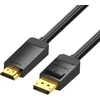 Vention 4K 30Hz DisplayPort 1.2 - HDMI 1.4 kabelis 2m - Juodas