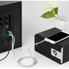 Vention 3.5 mm kištukinis ir 2x RCA kištukas garso kabelis 1.5 m ventiliacijos BCFBG juodas