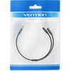 Vention garso skirstytuvas AUX 3.5mm iki 2x3.5mm BBSBY 0.3m - juoda