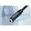 Vention mini AUX 3.5mm - 2x mini AUX 3.5mm 0.6m - Juodas