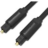 Vention Toslink optinio garso kabelio ventiliacijos anga 1 m (juodas)