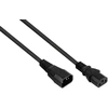Kabelis zasilający Alcasa Kabelmeister SK0130-S018 kabelis zasilające Juodas 1,8 m Wtyczka zasilająca typu E+F IEC C13