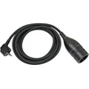 Kabelis zasilający Brennenstuhl kabelis zasilające juoda 3 m wtyczka zasilająca typu E+F wtyczka zasilająca typu F (1161830010)