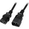 Efb Elektronik Maitinimo kabelis EFB EFB Kaltgeräteverl. C14 180°–C13 180°, p., 3,0 m, 3 x 1,00 mm
