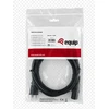 Kabelis zasilający Equip C13 ->T12 Bu/St juoda 1.80m PVC (112240)