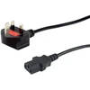 Kabelis zasilający Equip Equip 112300 kabelis zasilające Juodas 2 m IEC C13 BS 1363