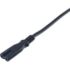 Kabelis zasilający Equip kabelis zasilający juoda 1,8 m C7 panel 2-pin