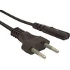 Gembird Cableexpert | Maitinimo laidas (C7), VDE patvirtintas | Juodas C tipo maitinimo kištukas