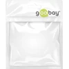 Goobay F tipas, CEE 7/7 - C13 maitinimo laidas, 2 m, baltas