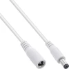 InLine 120er B-Pack ® DC prailgintuvas DC ST/BU 5,5x2,1mm baltas 2m