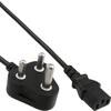 Maitinimo kabelis InLine Pietų Afrikos maitinimo kabelis 10A Type M - IEC jungtis 1.8m - 16652L