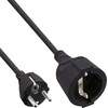 InLine Maitinimo kabelis ® Maitinimo ilgintuvas F tipas juodas 15m