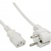 Maitinimo kabelis InLine F tipas: 3 Pin IEC baltas lizdas (16649W)