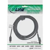 USB laidas InLine USB-C - Surface Pro 3 m Juodas (26670B)