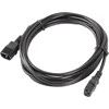 LANBERG CA-C13E-11CC-0050-BK ilgintuvas maitinimo kabelis C13-> C14 5m VDE
