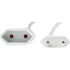 Maitinimo laidas LogiLink CEE 7/16, 2m, balta (CP126)