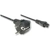 Manhattan, Power cable, Schuko – C5, for IBM, Compaq notebooks, 1.8m, 371131