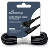 Kabelis zasilający MediaRange kabelis zasilające juoda 1,5 m CEE7/16 IEC C7 (MRCS346)