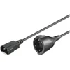 Maitinimo kabelis MicroConnect C14 -Schuko, 1.5m (PE130150)