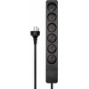 „Microconnect MC-GRU0610DKB“, 10 m, Vidaus sąlygoms, K tipas, K tipas, Tiesus, Juodas