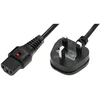 Kabelis zasilający MicroConnect Power Cord UK Type G - C13