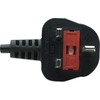Efb Accs Kabelis zasilający OWC 1.0M (39'') C7 2-Pin Power Cord with Type G Wall Plug