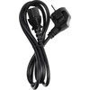 Oem Power cable for computer PC / spausdintuvas / monitorius 230V 16A 1,5 m juodas