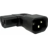 Kampinis IEC C13 į C14 maitinimo adapteris