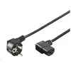 PREMIUMCORD Maitinimo laidas 230V 5m pasvirusi 90° kampu
