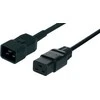 Roline EC320/C19-C20 maitinimo laidas, 16A/250V, 3m, juoda (1563-08-19)