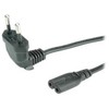 Maitinimo kabelis Roline ROLINE Netzkbl Euro gow. / 2 Pin schw. 1, 8m - 19, 7, 2093