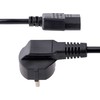 „StarTech“ kompiuterio maitinimo laidas - 3 pėdų (1 m) / EU SCHUKO į C13 18AWG