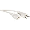 Kabelis zasilający Value PowCable IEC Conn balta (19.99.1223-50)