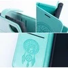 Forcell Oem MEZZO Book dėklas skirtas Samsung Galaxy A22 5G dreamcatcher žalios spalvos