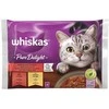 KAČIŲ DRĖKLAS „WHISKAS“ TYRĖS MĖSOS MIŠINYS 4X85
