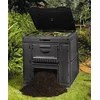 Keter E-COMPOSTER kompostavimo dėžė su pagrindu, 470 L