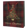 Kaemingk Gift bag Decoris Tree. 8 cm x 24 cm x 18 cm. žalias