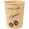 Multi Puodelis kawowy Pap 40 cl 16 oz Ø90x137 mm ruda,50 stk/ps - (50 stk.)