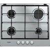 Whirlpool TGML 650 IX kaitlentė Sidabrinė Įmontuota dujų 4 zona (-os)