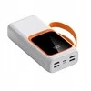 Kaku Išorinė baterija POWER BANK DENMEN 30000mAh (4xUSB; 1xUSB-C) balta