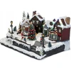 Kalėdinė dekoracija Fééric Lights and Christmas Judanti Kalėdų scena su šviesomis, 45 x 20,5 cm